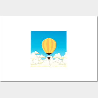 Hot Air Balloon Posters and Art